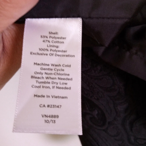 Talbot's petites tapestry sheath dress women's size 6P - Picture 9 of 10